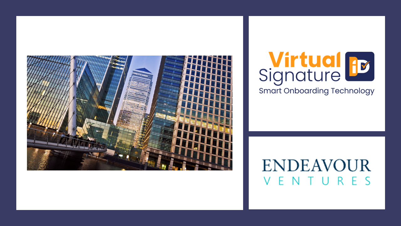 VirtualSignature ID Logo and Endeavour Ventures logo